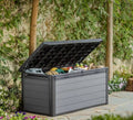 Keter Premier 570L Plastic Storage Box – Grey