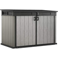 Keter 6' x 3' Oakland Grande Store Heavy Duty Plastic Shed – Grey