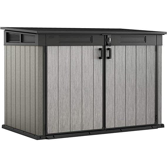 Keter 6' x 3' Oakland Grande Store Heavy Duty Plastic Shed – Grey