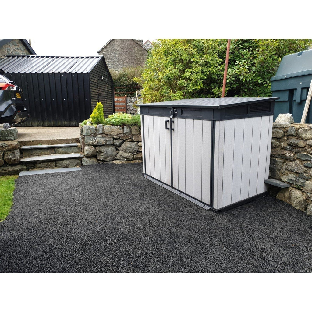 Keter 6' x 3' Oakland Grande Store Heavy Duty Plastic Shed – Grey