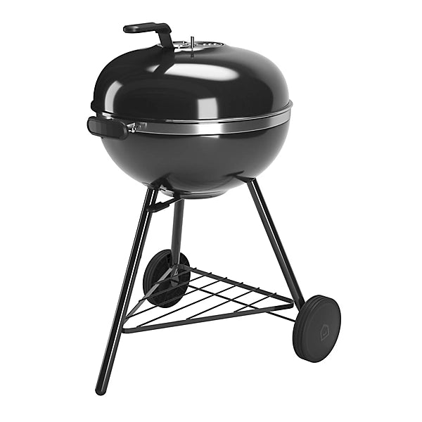 GoodHome Kiowa Black Charcoal BBQ 550mm