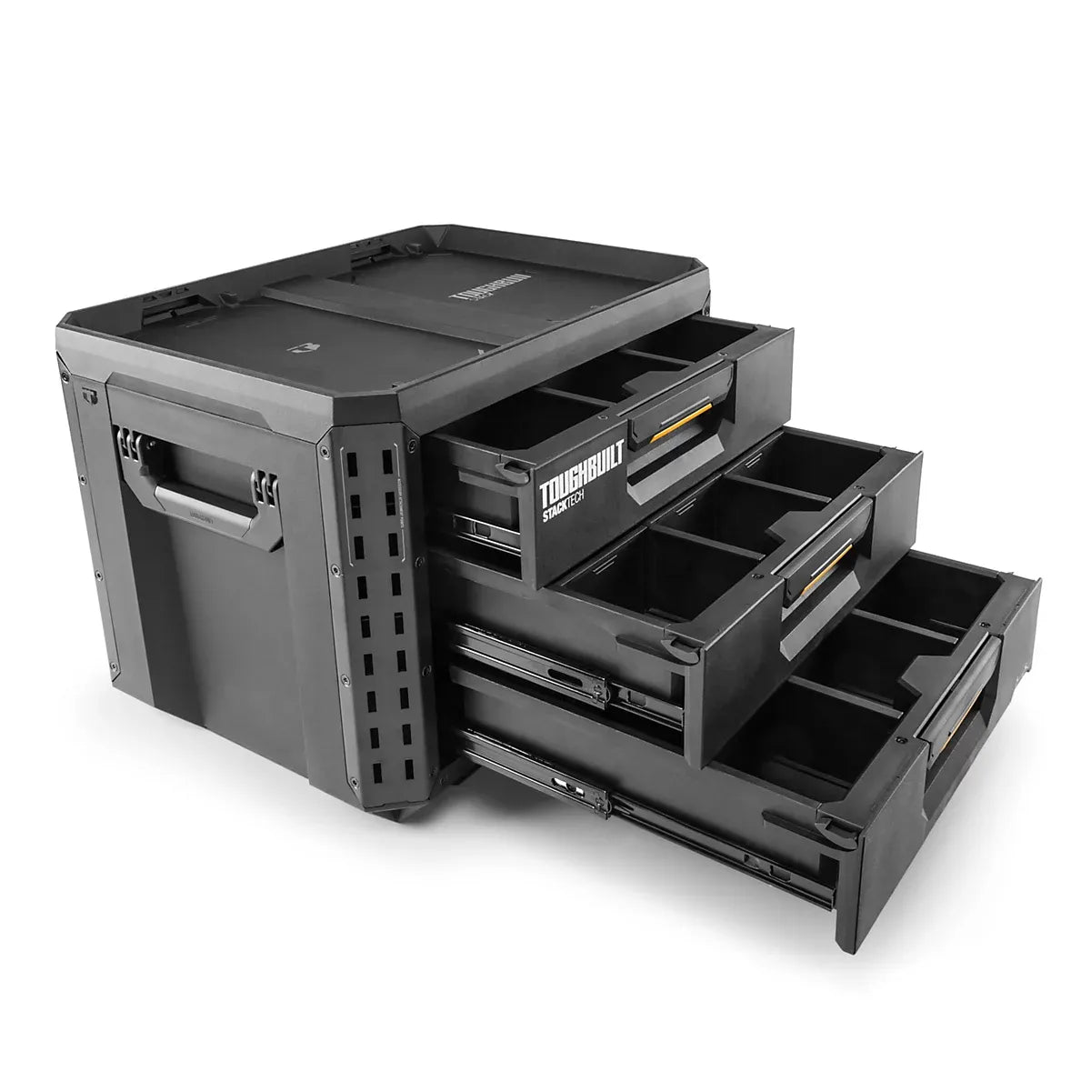 Toughbuilt StackTech Black XL 3-drawer Toolbox