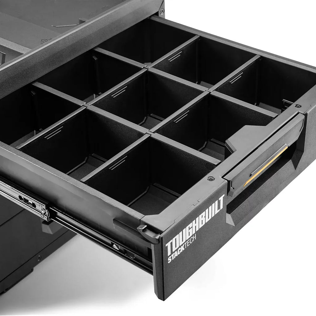 Toughbuilt StackTech Black XL 3-drawer Toolbox